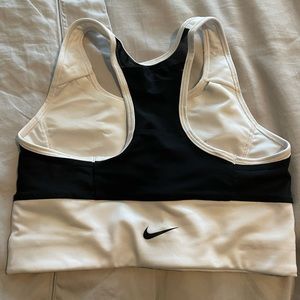 White Nike Sports Bra